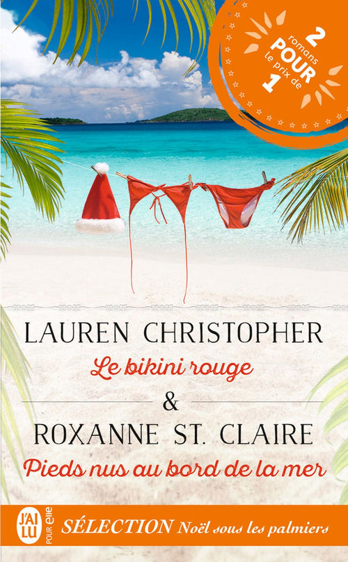 Le bikini rouge - Pieds nus au bord de la mer